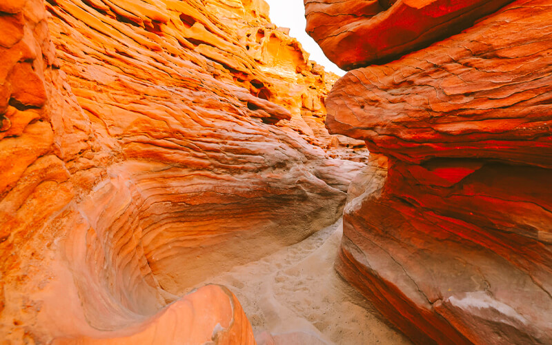 The Colored Canyon Egypt