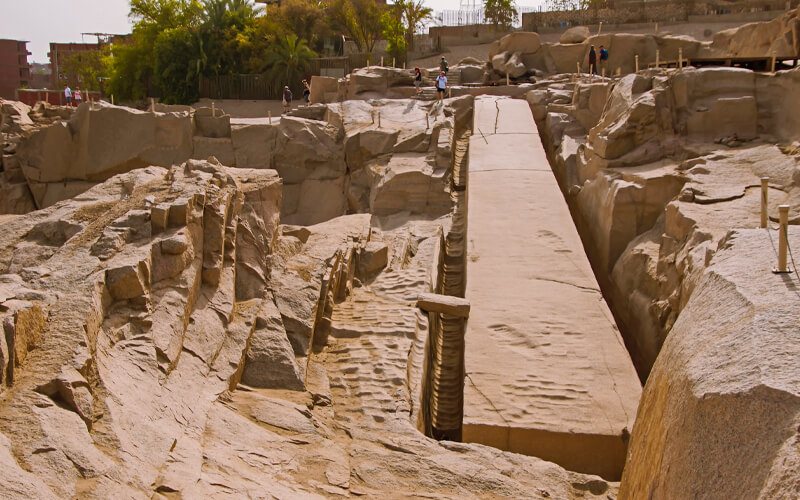 Aswan Obelisk, the unfinished Obelisk, aswan attractions, things to do in aswan, aswan popular attraction, aswan things to do