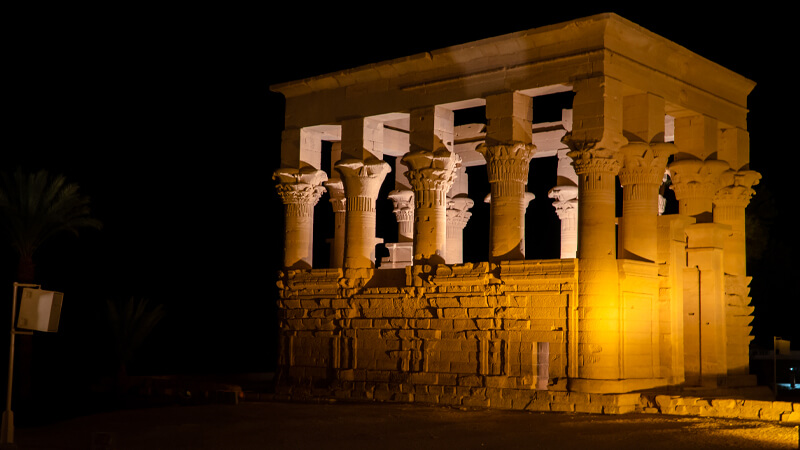 Philae Temple Sound and Light Show, Aswan Sound and Light Show, Sound and Light Show Philae temple, aswan nightlife