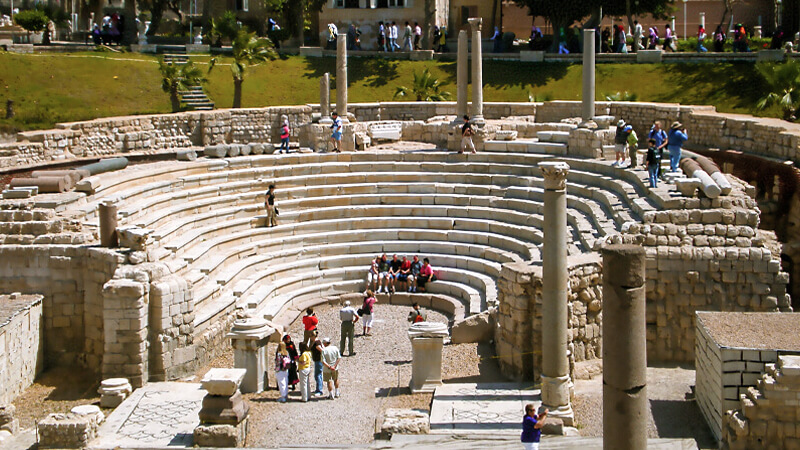 Alexandria's Roman Amphitheatre