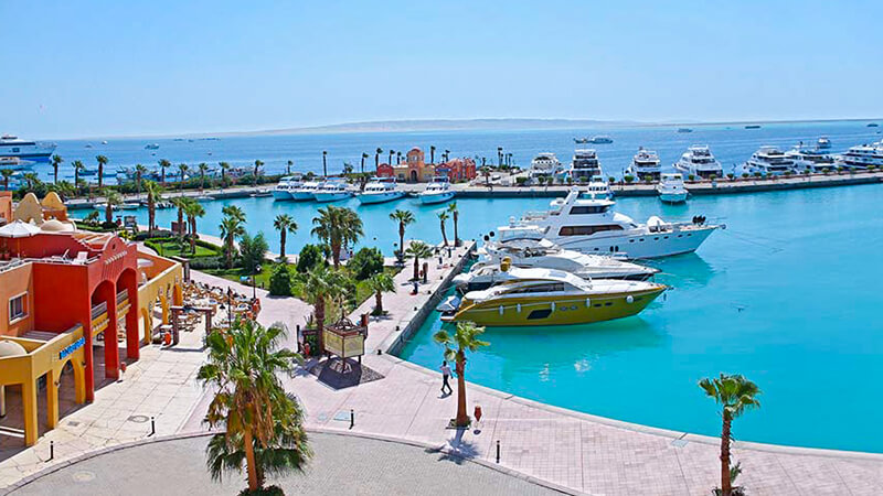 Hurghada Egypt, The Modern Marina of Hurghada, Egypt, Hurghada Marina