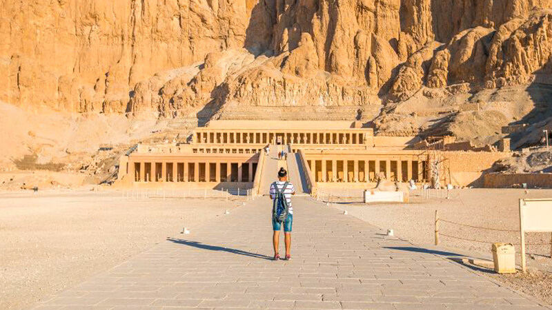 The Temple of Hatshepsut in Luxor